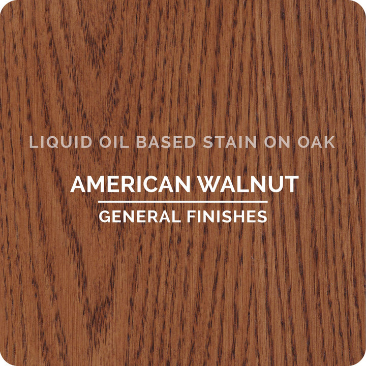 General Finishes Oil Based Penetrating Wood Stain 1 Quart American Walnut - Diamond Home USA