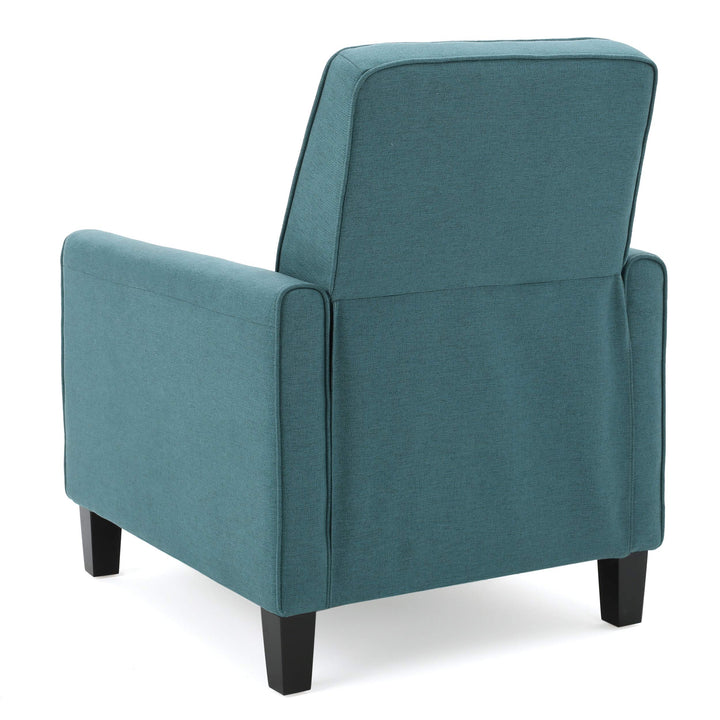Christopher Knight Home Emmie Fabric Recliner (Set of 2) Dark Teal Dark Brown - Diamond Home USA