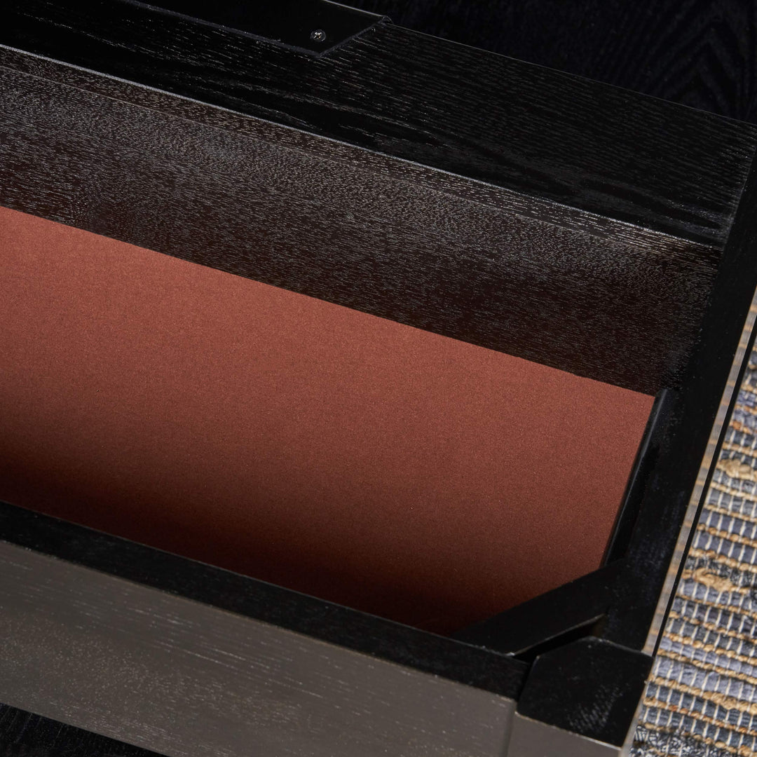 Christopher Knight Home Laurel Luke Farmhouse Faux Wood Lift Top Coffee Table Black - Diamond Home USA