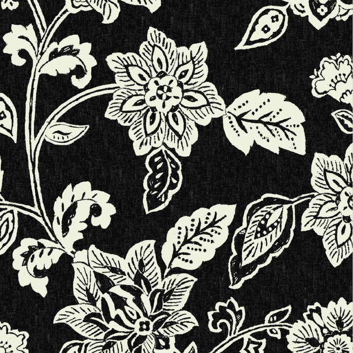 Arden Selections ProFoam Essentials Performance Outdoor Chaise Lounge Cushion 46 Ashland Black Jacobean - Diamond Home USA