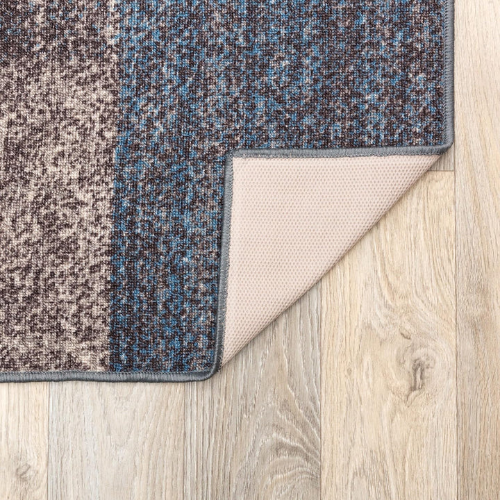 Modern Boxes Design Non-Slip (Non-Skid) Runner Rug