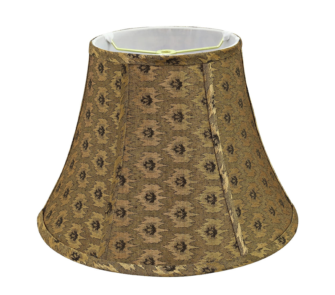 Aspen Creative 30018 Transitional Bell Shape Spider Construction Lamp Shade in - Diamond Home USA