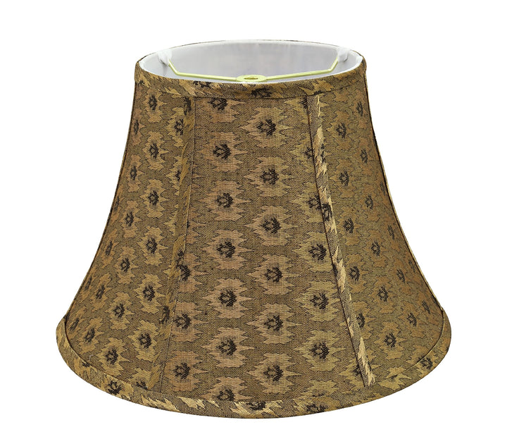 Aspen Creative 30018 Transitional Bell Shape Spider Construction Lamp Shade in - Diamond Home USA
