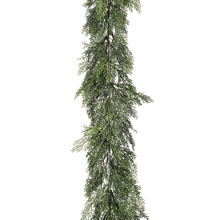 72" Plastic Cedar Greenery Garland Un-lit - Diamond Home USA