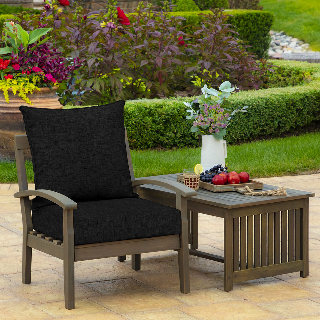 Arden Selections 24-inch Outdoor Deep Seat Cushion Set