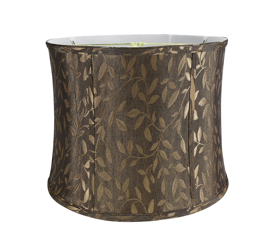 Aspen Creative 30041 Transitional ell Shape Spider Construction Lamp Shade in - Diamond Home USA