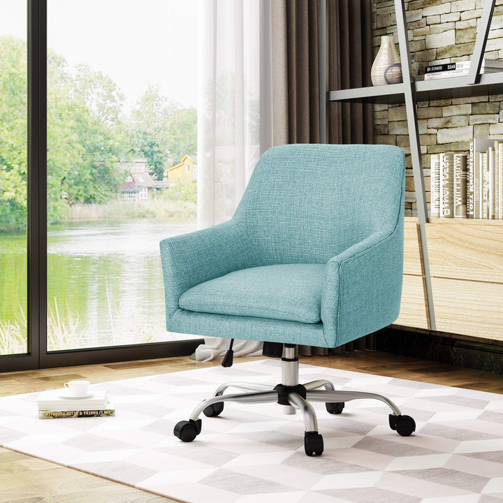 Great Deal Furniture Christopher Knight Home Morgan Home Office Chair Blue - Diamond Home USA