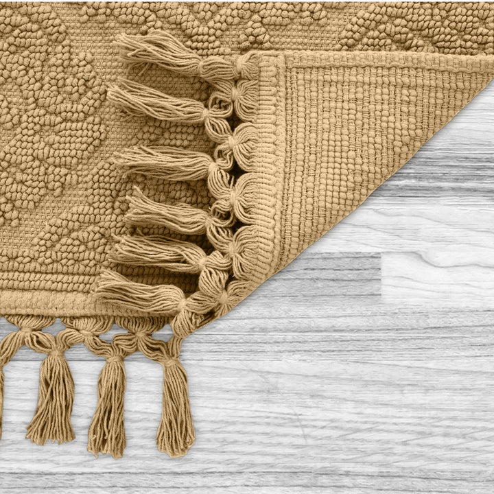 Jean Pierre - Ricardo th Mat Woven Fringe throom Rugs 100% Cotton Premium