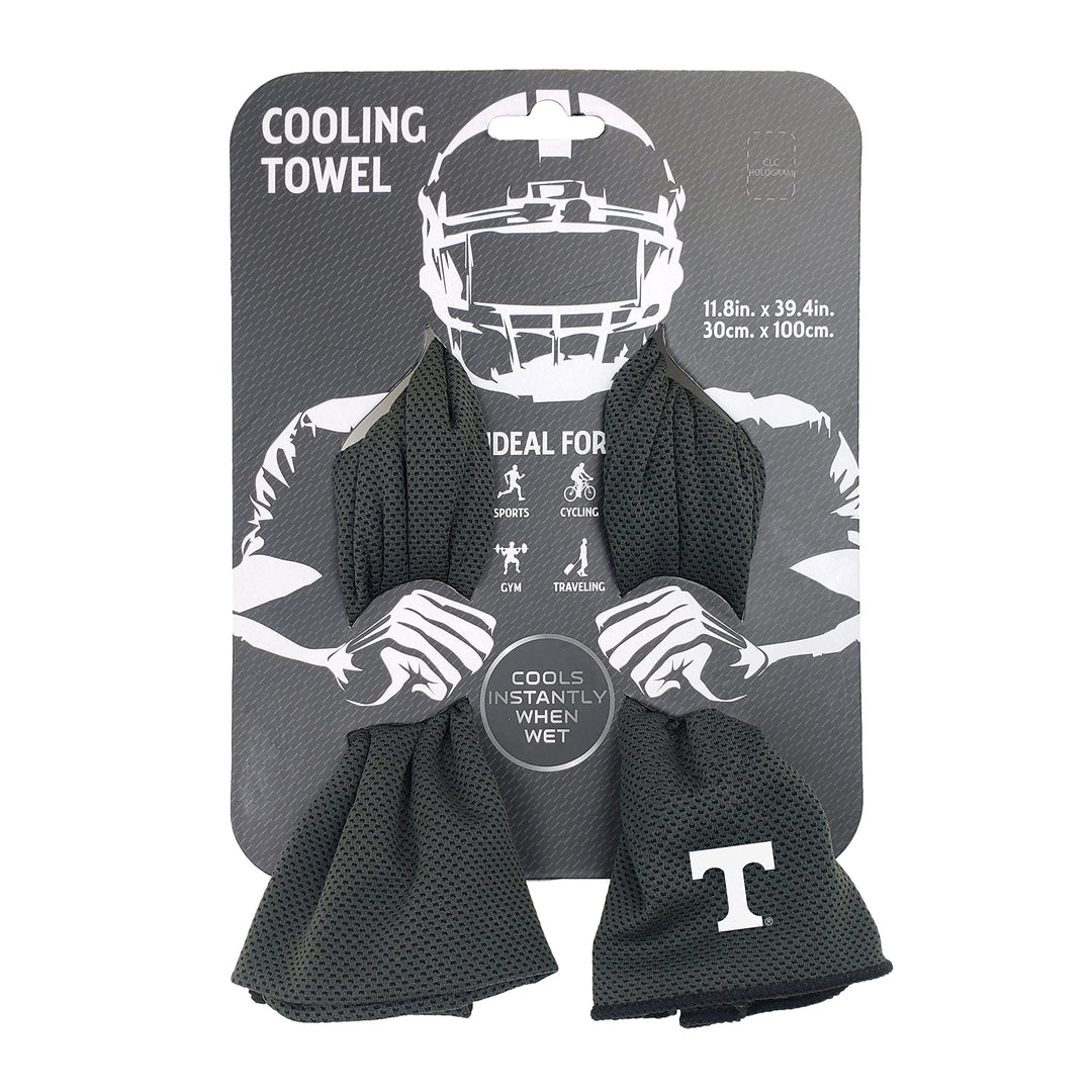 Northwest The Company NCAA Tennessee Volunteers Cooling Towel 12" x 40" Grey - Diamond Home USA