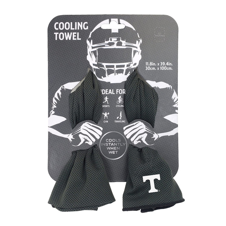 Northwest The Company NCAA Tennessee Volunteers Cooling Towel 12" x 40" Grey - Diamond Home USA