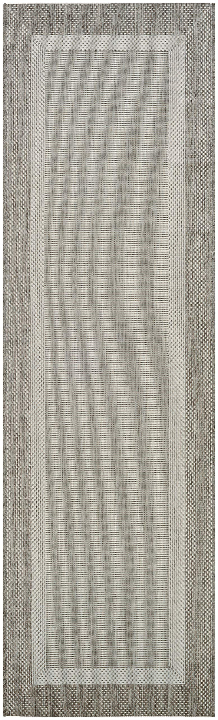 Couristan Recife Stria Texture Indoor/Outdoor Area Rug 2'3" x 11'9" Runner 2'3" x 11'9" Runner - Taupe
