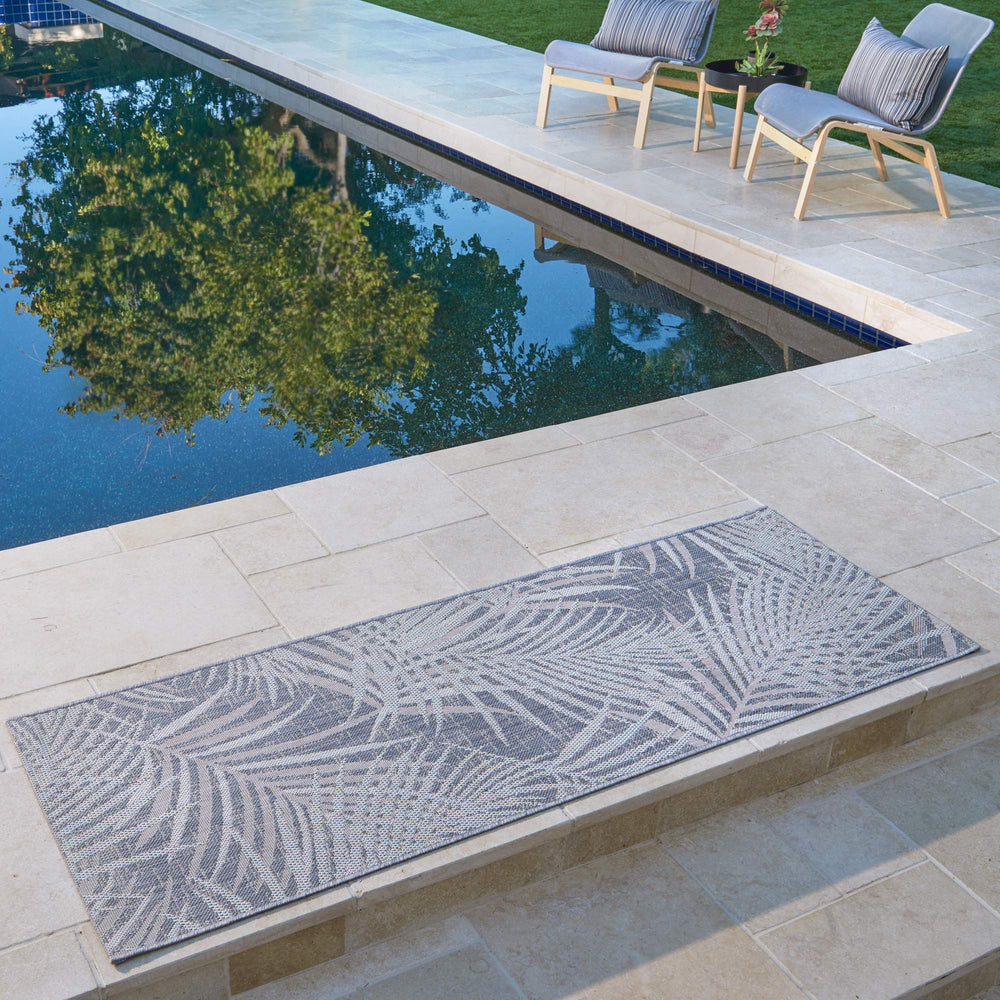 Gertmenian Indoor Outdoor Area Rug Classic Flatweave Washable Stain & UV 2'2" x 6' - Diamond Home USA