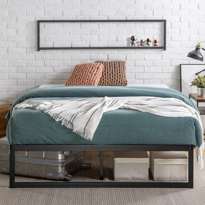 ZINUS Abel Metal Platform Bed Frame Mattress Foundation with Steel Slat Full