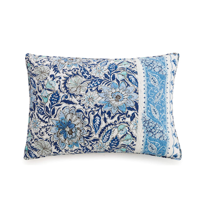 Dena Home Bisou Floral Quilt Set King Blue - Diamond Home USA