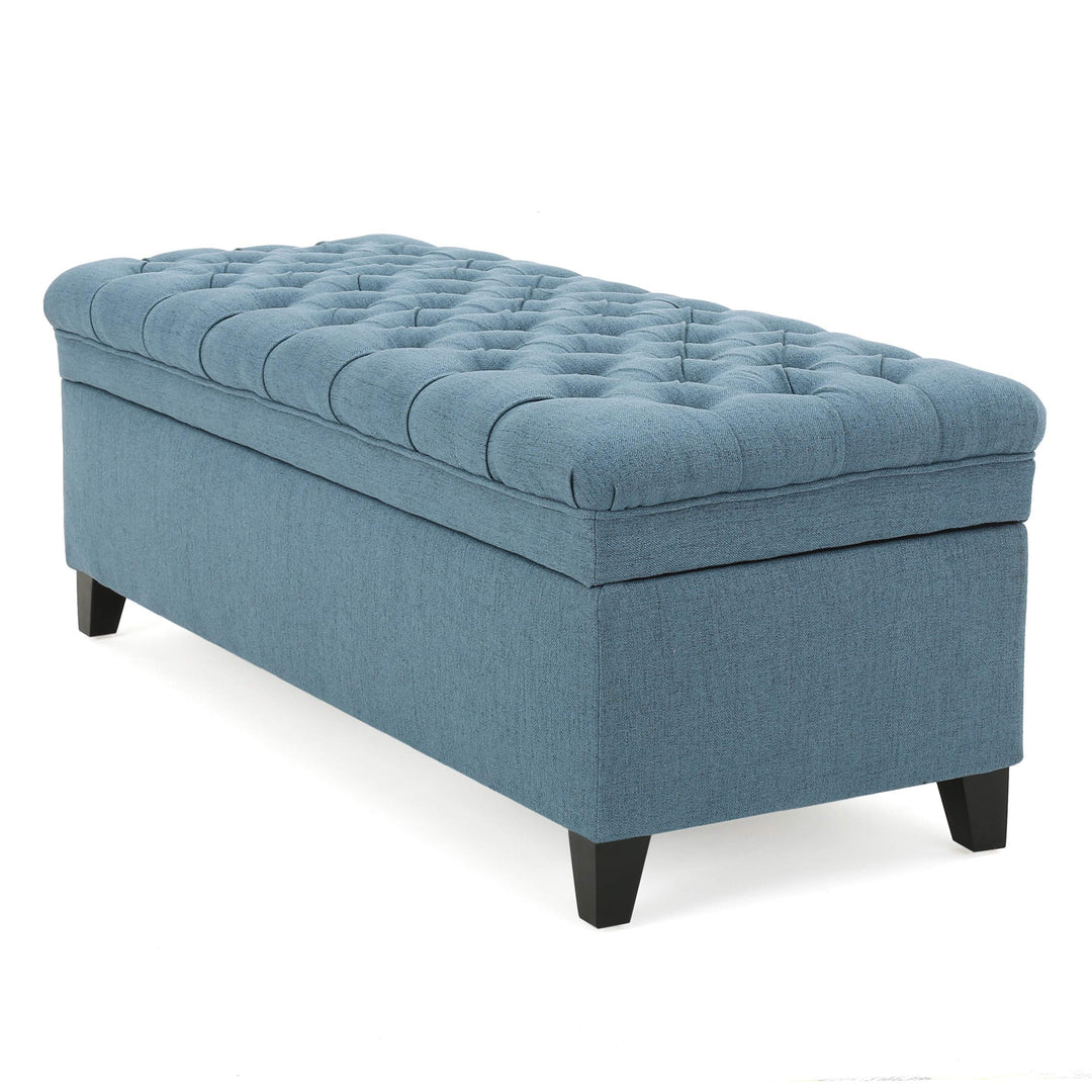 Christopher Knight Home Juliana Fabric Storage Ottoman