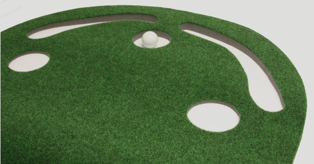 Putt-A-Bout Grassroots Par Three Putting Green (9-feet x 3-feet) - Diamond Home USA