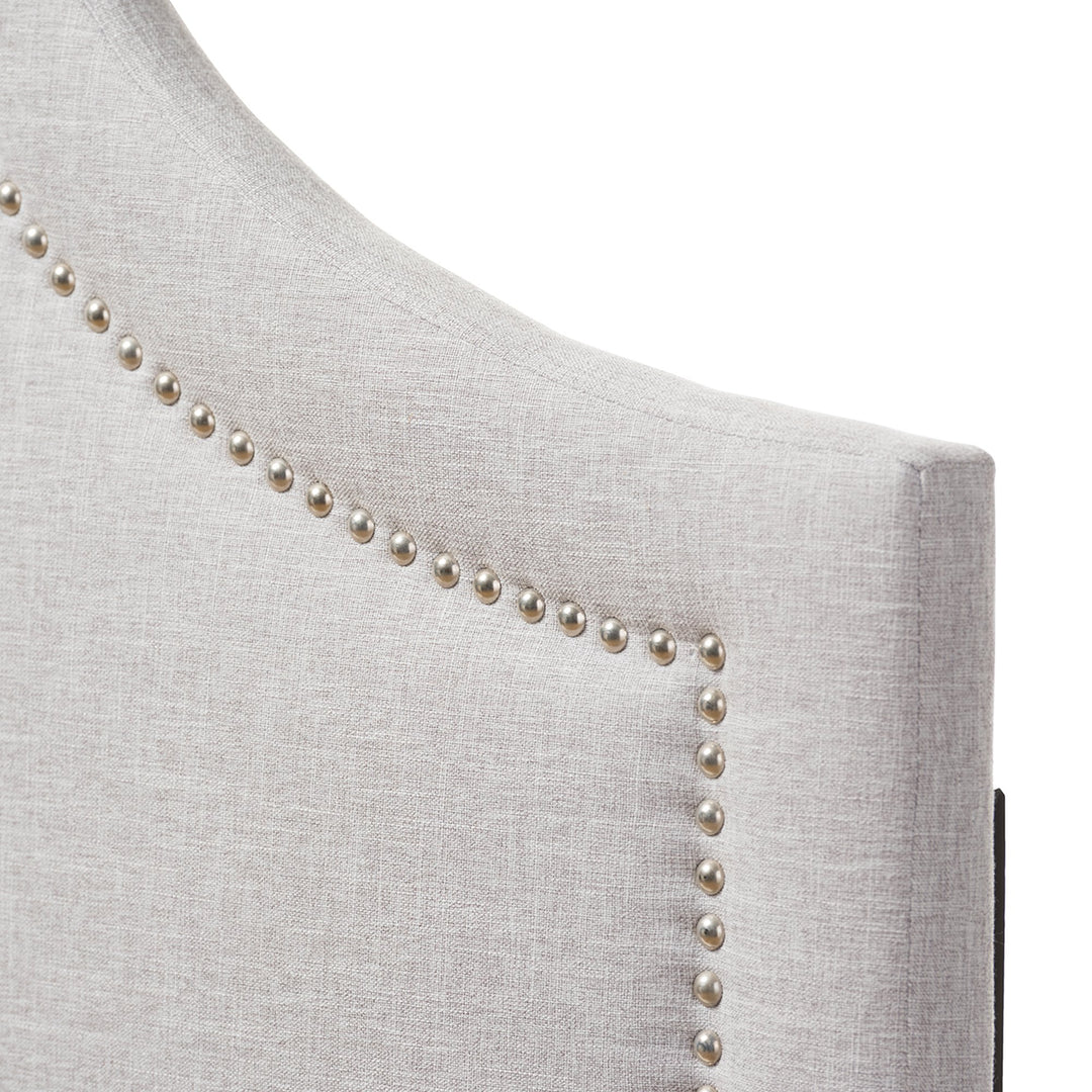Baxton Studio Jardan Headboard Greyish