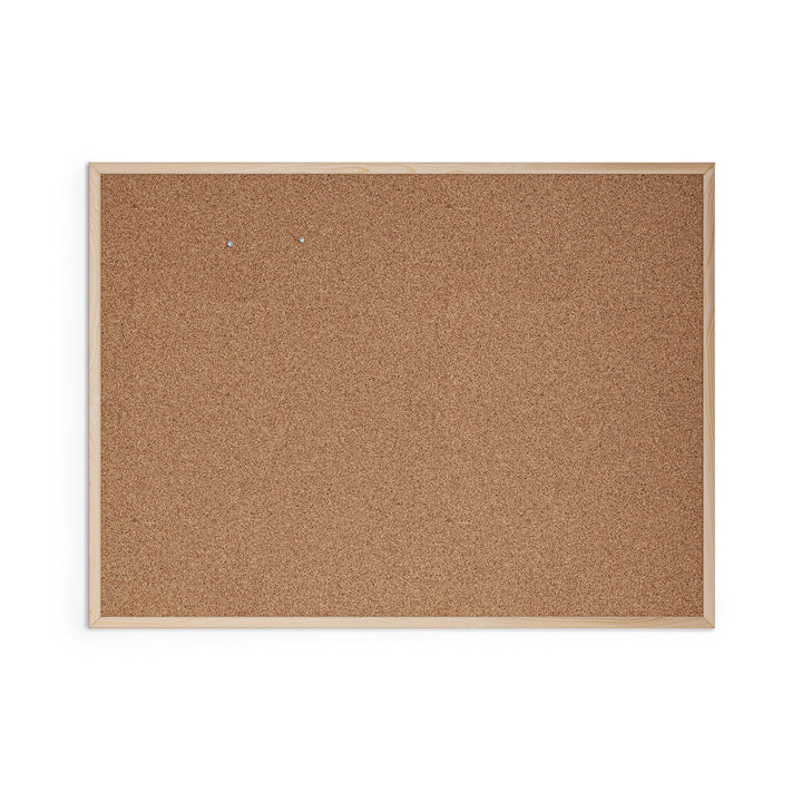 U Brands Cork Bulletin Board 35 x 47 Inches Light Birch Wood Frame (003U00-01) - Diamond Home USA