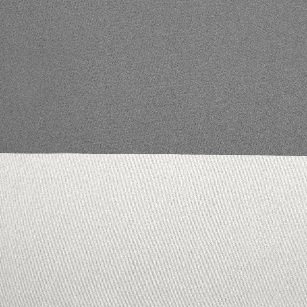 ATI Home Rugby Sateen Room Darkening Blackout Grommet Top Curtain Panel Pair