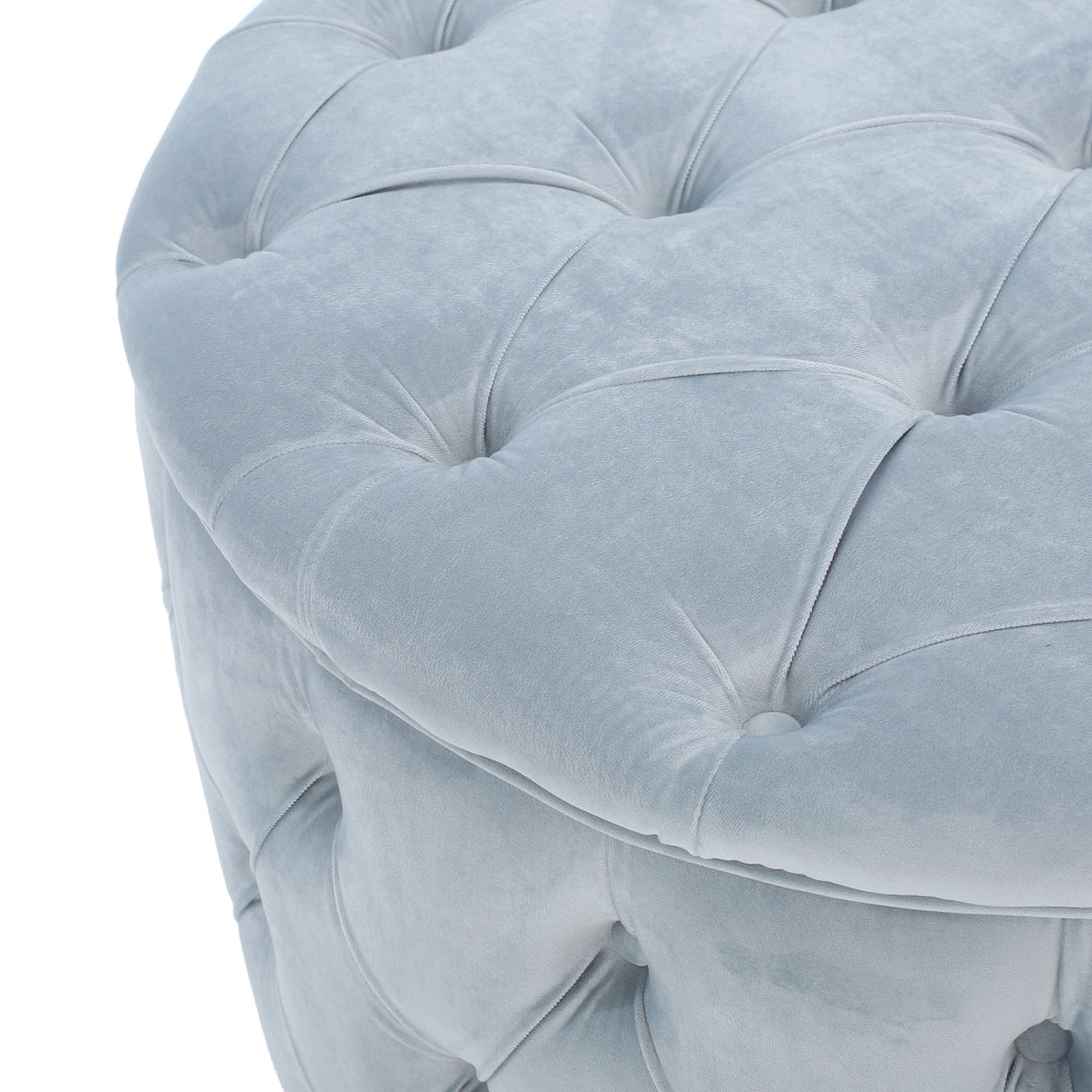 Christopher Knight Home Zelfa Velvet Ottoman 29.5” x 29.5’x 18”