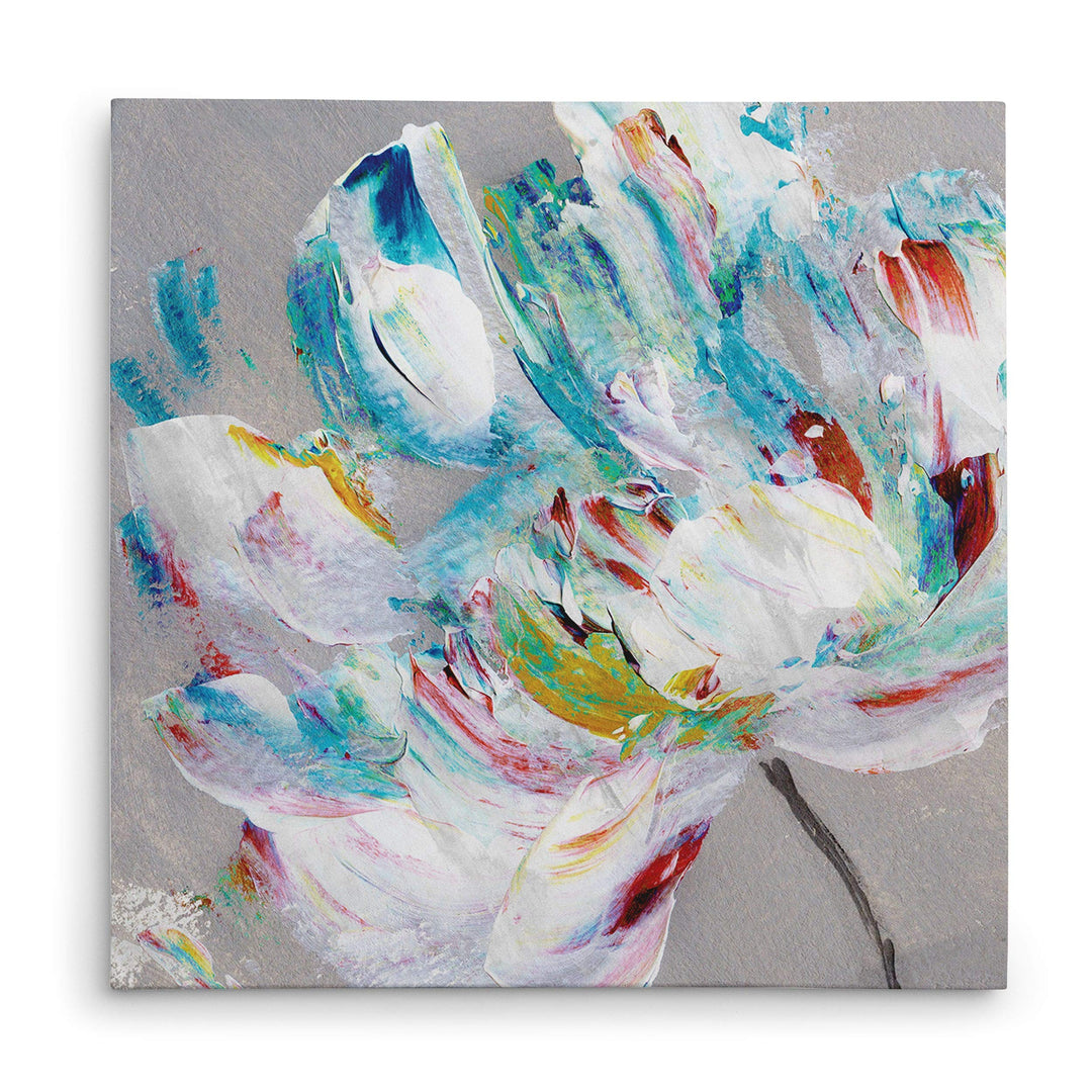 Wexford Home Flower Power Art Print 4040 Multicolor 40x40 - Diamond Home USA