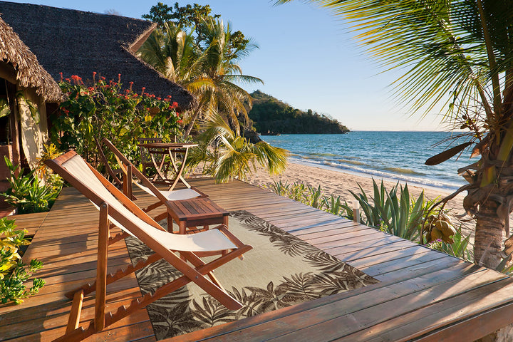 Gertmenian Indoor Outdoor Classic Flatweave Area Rug Stain & UV Resistant Carpet 7'10" x 10' - Diamond Home USA