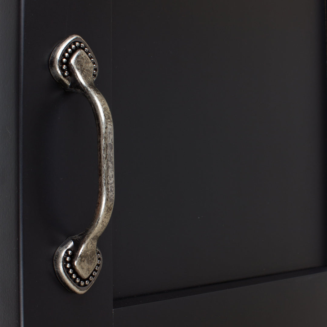 GlideRite Hardware 3 inch CC 4354-WN-10 Beaded Spade Cabinet Pulls 10 Pack 3" - Diamond Home USA