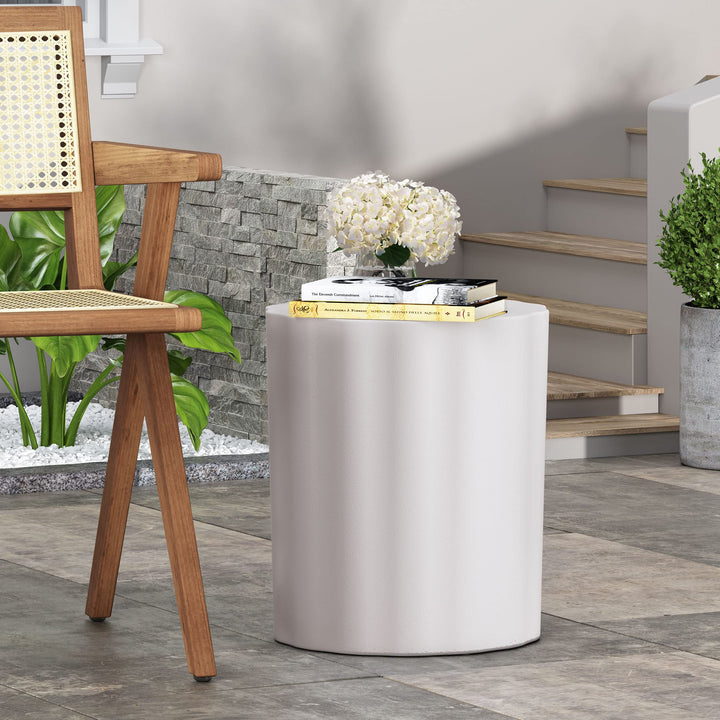 Christopher Knight Home Cambio End Table Antique White - Diamond Home USA