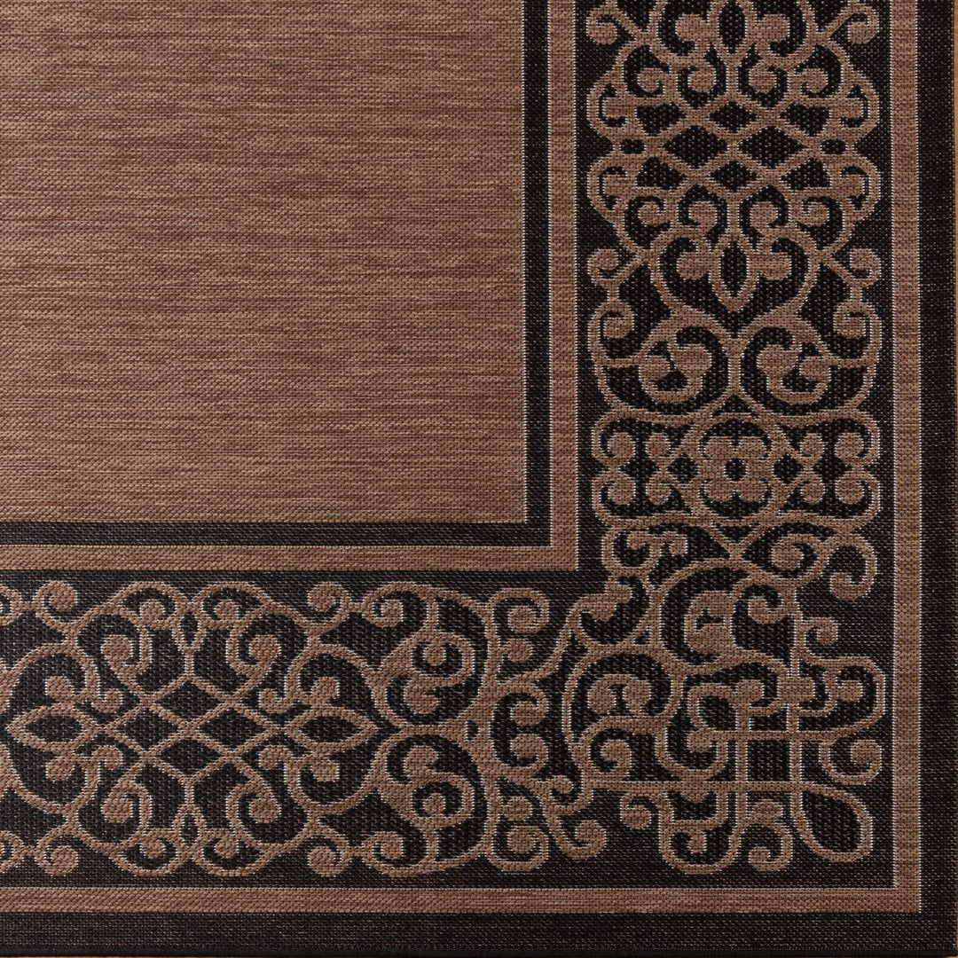 Gertmenian Indoor Outdoor Classic Flatweave Area Rug Stain & UV Resistant Carpet