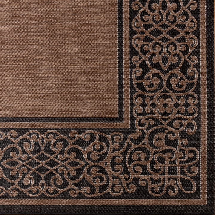 Gertmenian Indoor Outdoor Classic Flatweave Area Rug Stain & UV Resistant Carpet