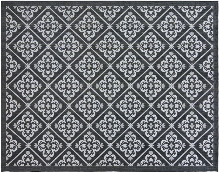 Gertmenian Indoor Outdoor Classic Flatweave Area Rug Stain & UV Resistant Carpet 8'9" x 13'