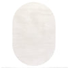 JONATHAN Y SEU100T-4OV Haze Solid Low-Pile Indoor Area-Rug Coastal Bohemian 4 X 6 Oval - Cream