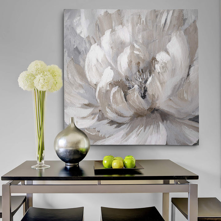 Wexford Home Burst of Spring Gallery Wrapped Canvas Wall Art 40x40 Extra Large - Diamond Home USA
