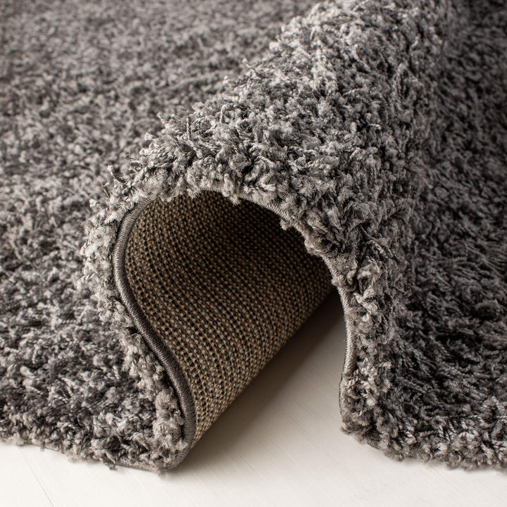 SAFAVIEH Athens Shag Collection Runner Rug - 2'3" x 10' Dark Grey Non-Shedding & - Diamond Home USA