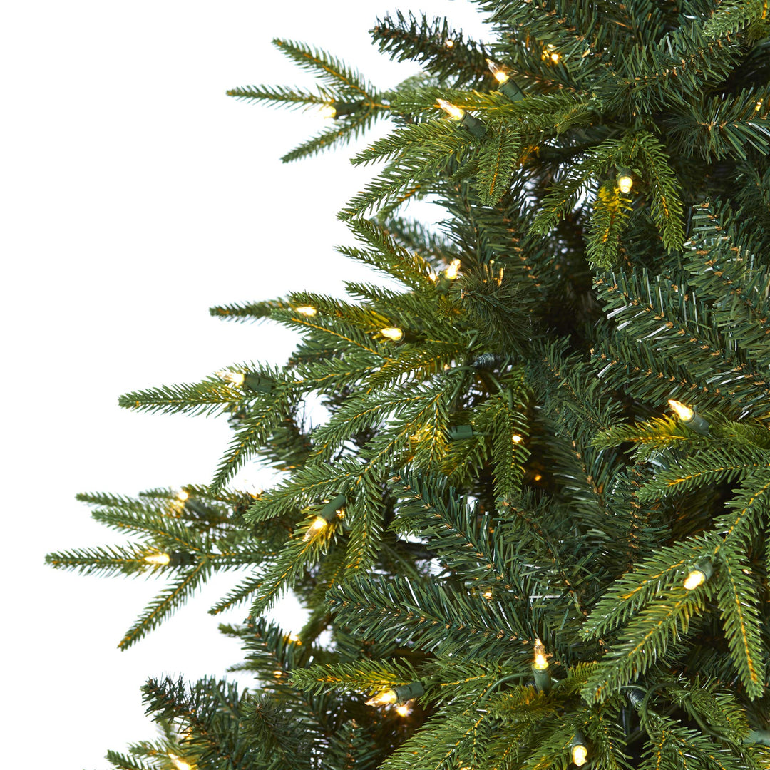 Nearly Natural 7.5ft. Colorado Mountain Fir Natural Look Artificial Christmas - Diamond Home USA