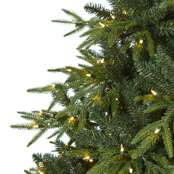 Nearly Natural 7.5ft. Colorado Mountain Fir Natural Look Artificial Christmas - Diamond Home USA