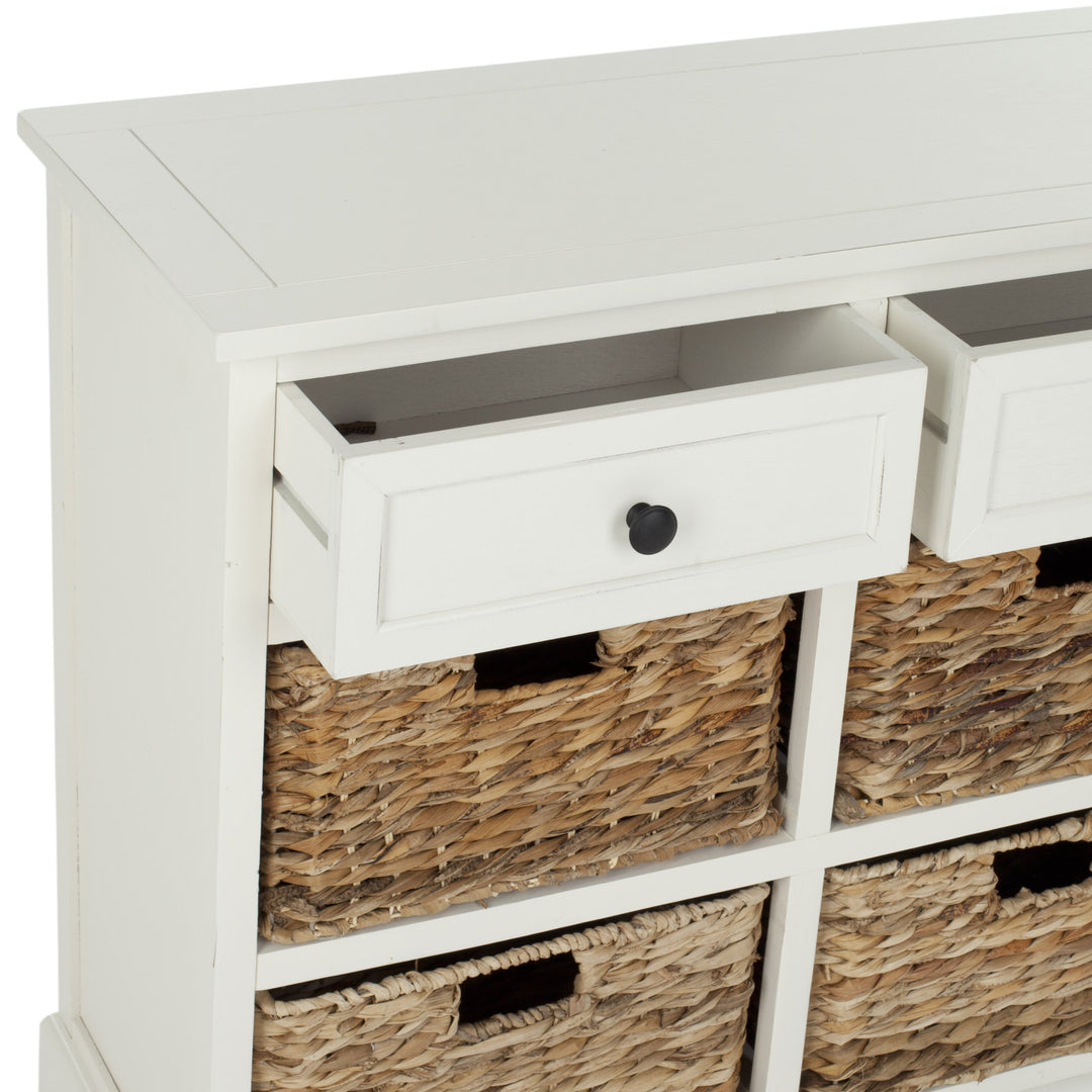Safavieh American Homes Collection Herman Vintage Grey Storage Unit - Diamond Home USA
