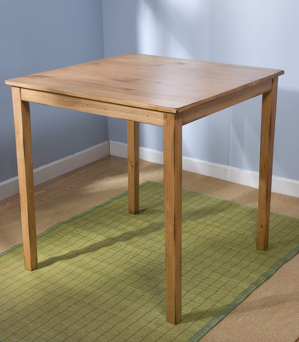 Trget Mrketing Systems Counter Height Belfst Tble with Apron Trimmed Edges Honey Oak - Diamond Home USA