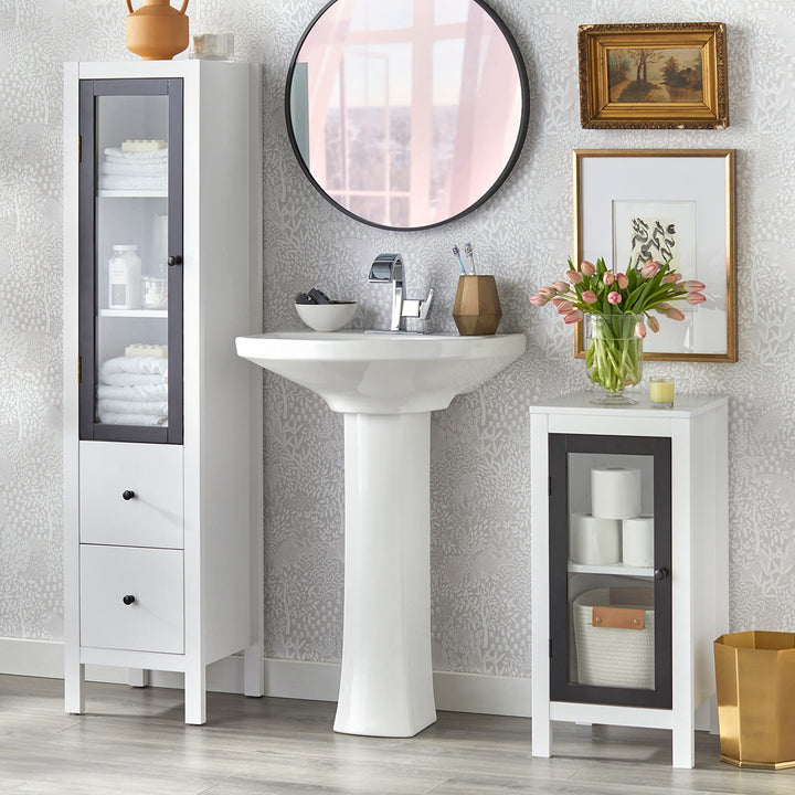 Lifestorey Radiance Linen Cabinet - Diamond Home USA