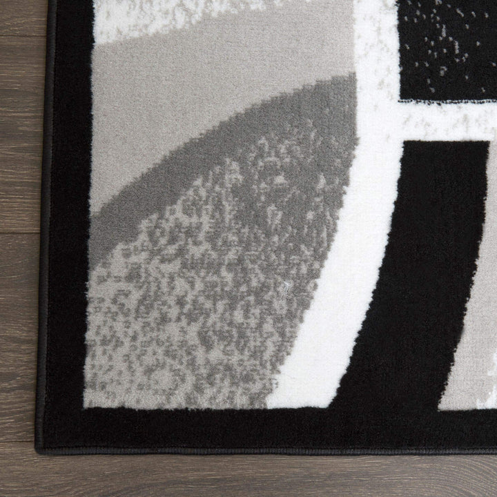 Home Dynamix Lyndhurst Rotana Modern Area Rug Contemporary Blue/Gray/Ivory