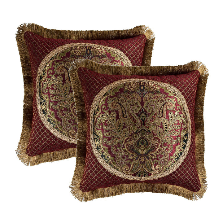 Sherry Kline Tangiers Main 18-inch Decorative Pillow (Set of 2) - Diamond Home USA