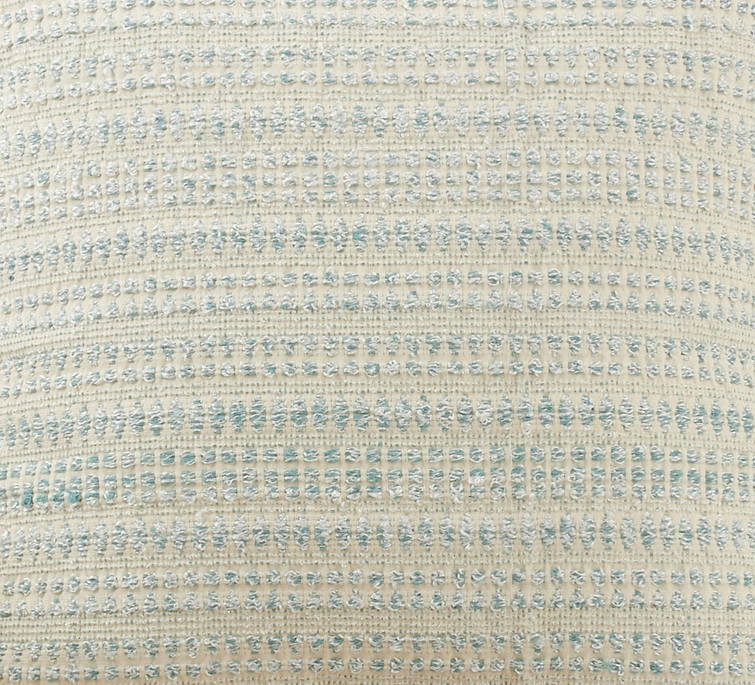 Woven Line Table Runner Aqua - Diamond Home USA