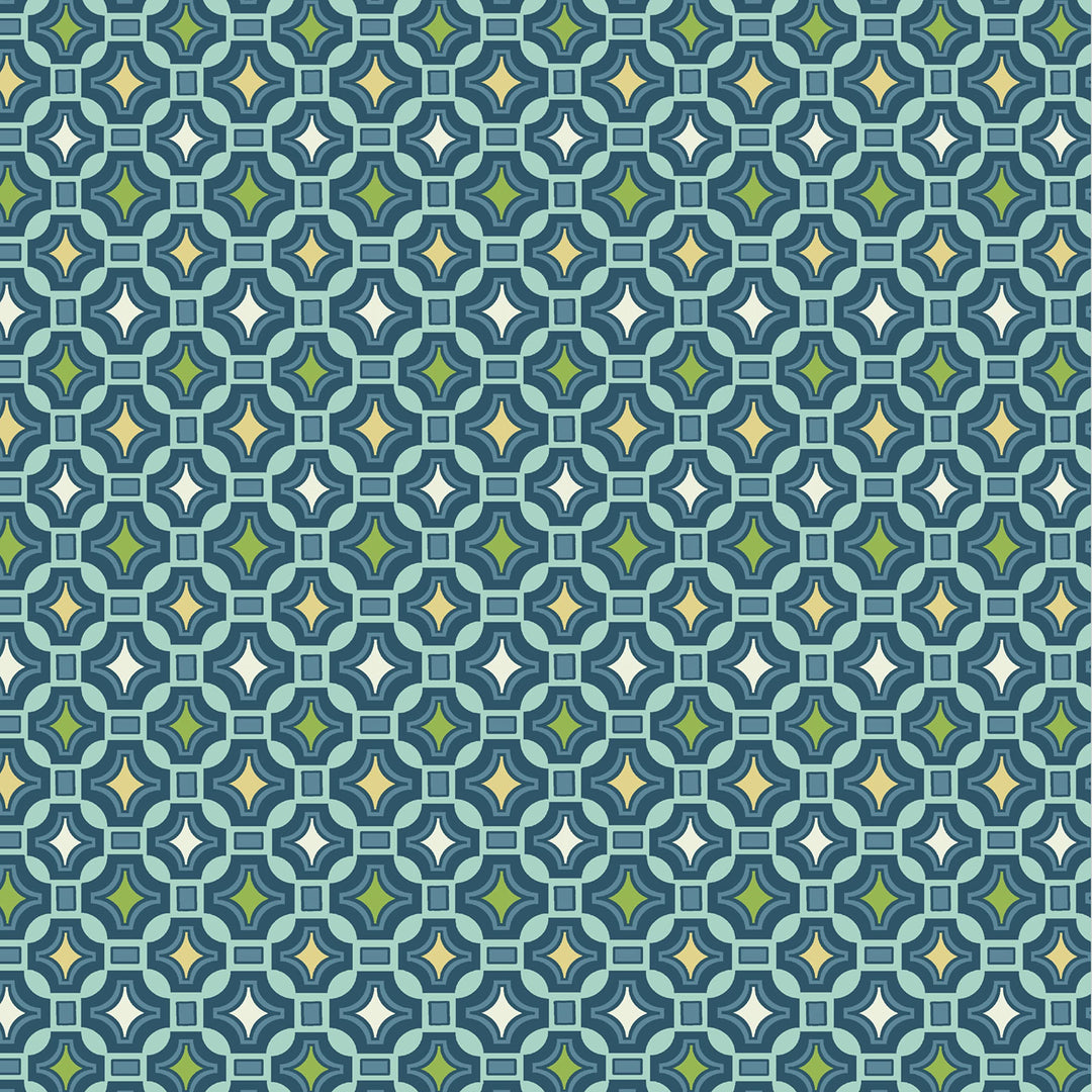 Arden Selections Polyfill Outdoor Chaise Lounge Cushion 76 x 22 Alana Tile - Diamond Home USA