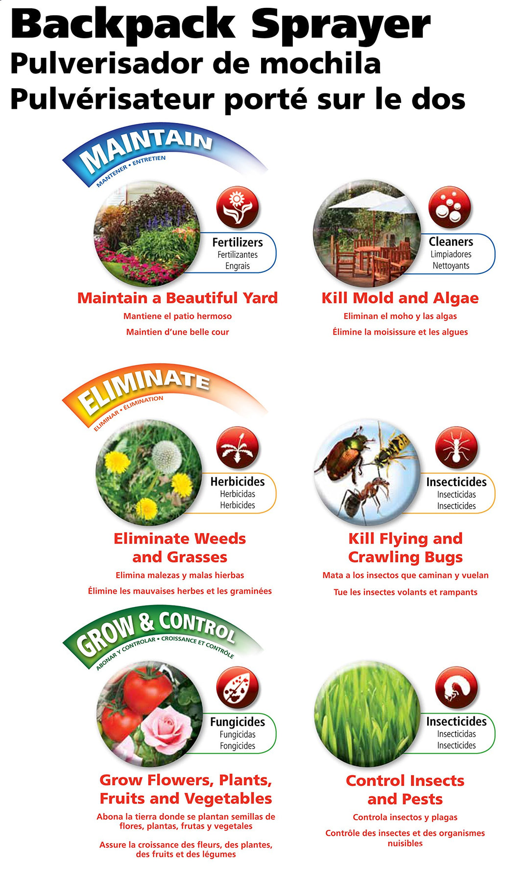 Solo 3-Gal. Backpack 473P Sprayer White - Diamond Home USA