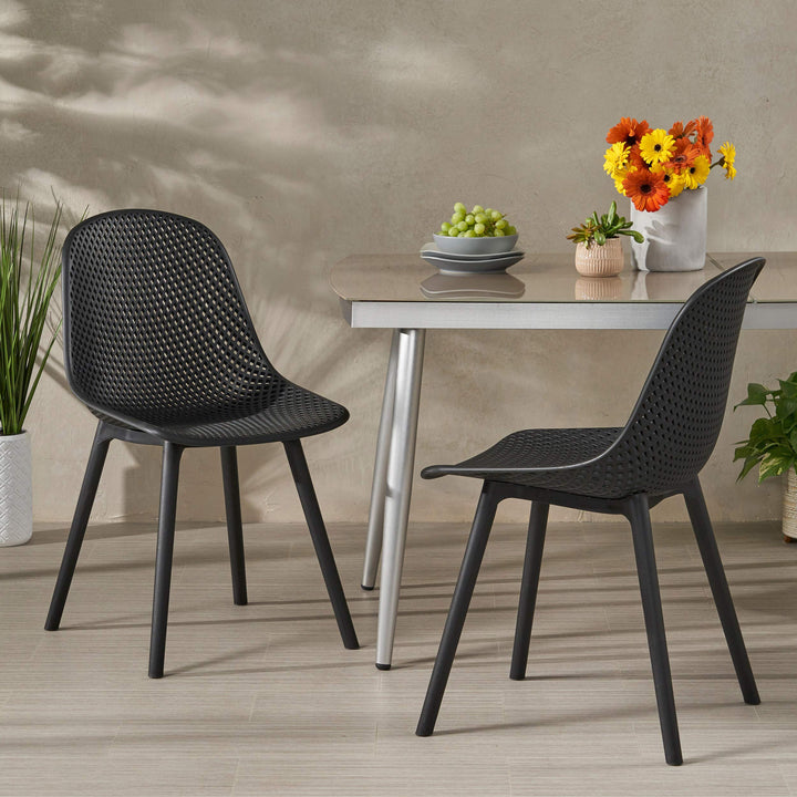 Christopher Knight Home Darleen Outdoor Dining Chair (Set of 2)