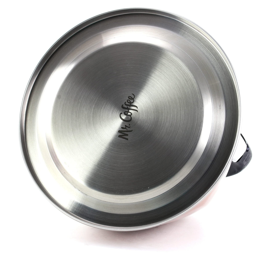 2.5 Quart Tea Kettle in Copper Bronze Stainless Steel - Diamond Home USA