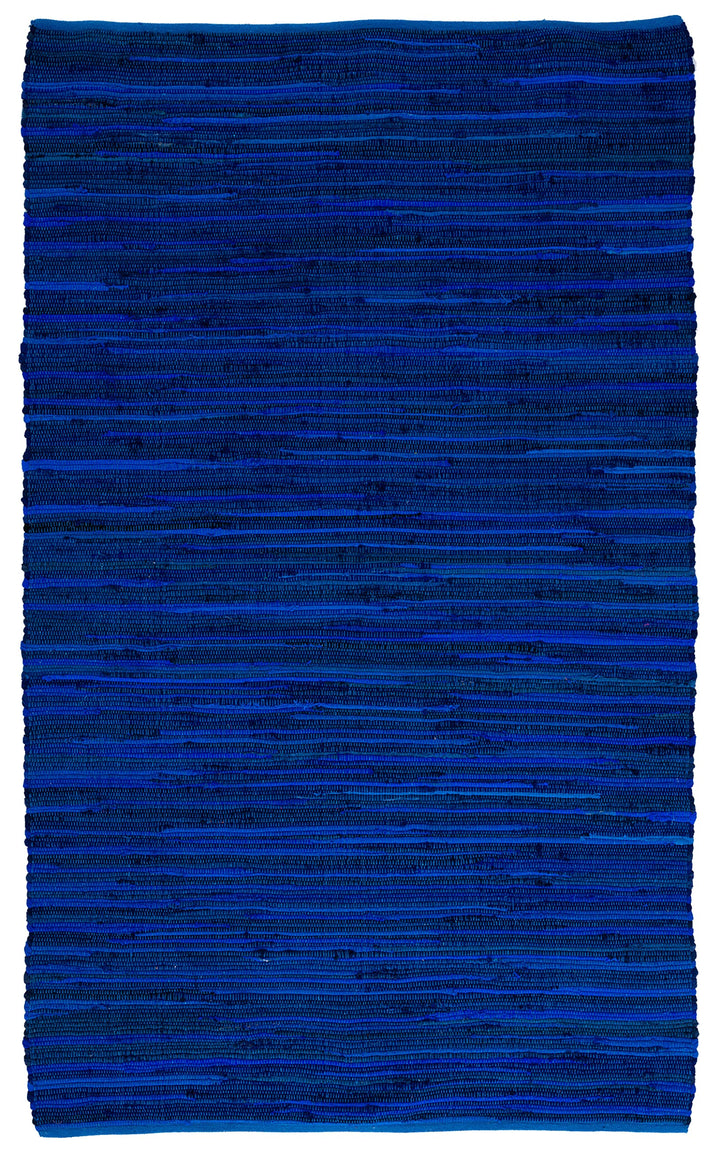 SAFAVIEH Rag Rug Collection Accent Rug - 4' x 6' Blue & Multi Handmade Boho - Diamond Home USA