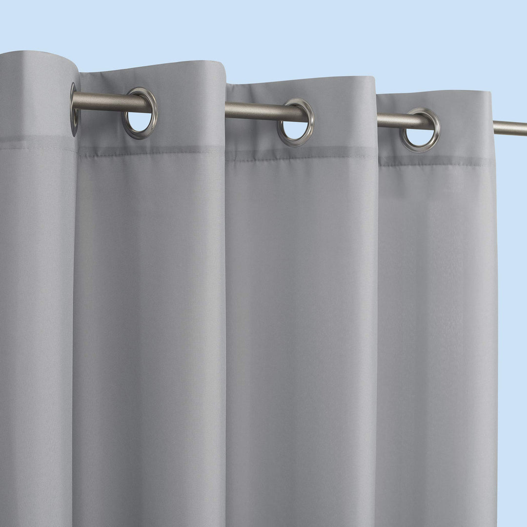 Sun Zero Marina Indoor/Outdoor UV Protectant Energy Efficient Grommet Curtain