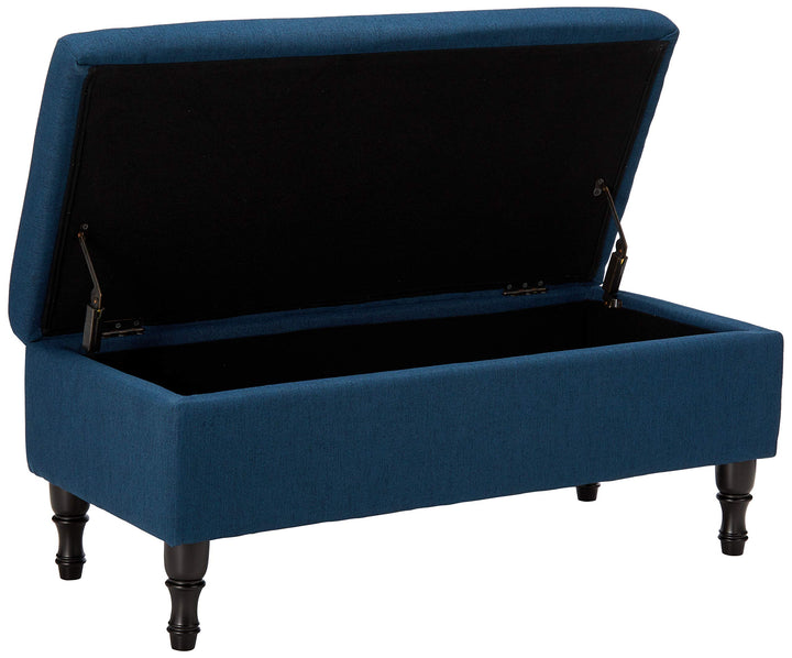 Best Selling Carolina Fabric Storage Ottoman