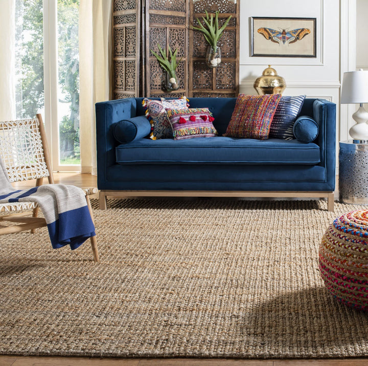 SAFAVIEH Natural Fiber Collection Area Rug - 5' x 8' Natural Handmade Chunky